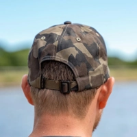 Avid Carp Distortion Baseball Cap Dark-Camo